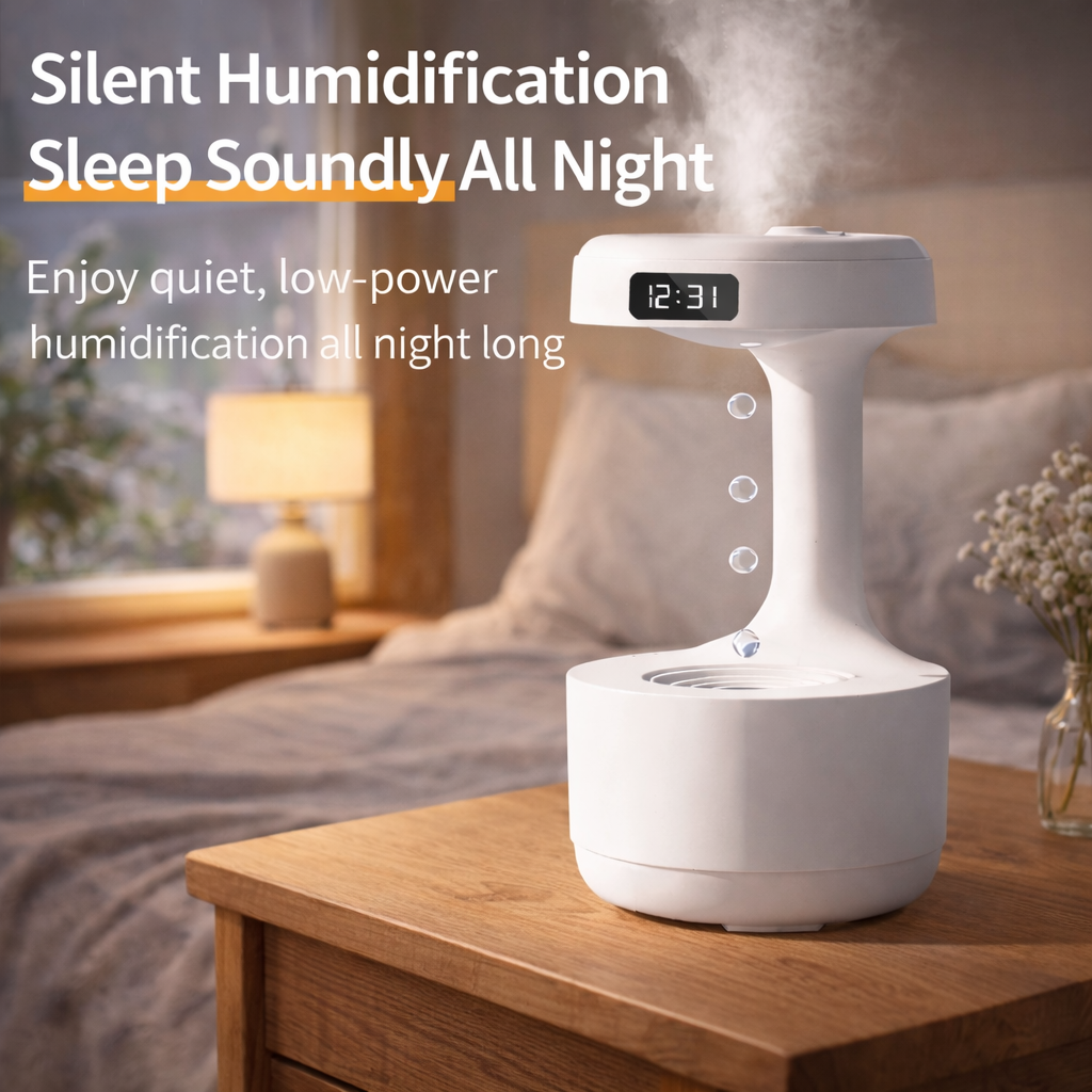 Smart LED Anti-Gravity Aroma Humidifier